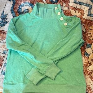 J. Crew Women’s Size Medium Green Sweatshirt